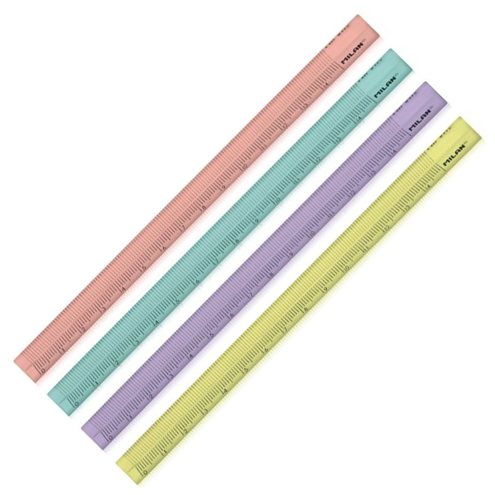 MILANMilan Χάρακας Τριγωνικός Pastel 15cmpapell.gr