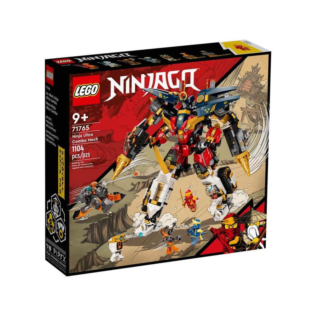 71765 Lego Ninjago Σουπερ Συνδυαστικη Ρομποτικη Στολη Νιντζα