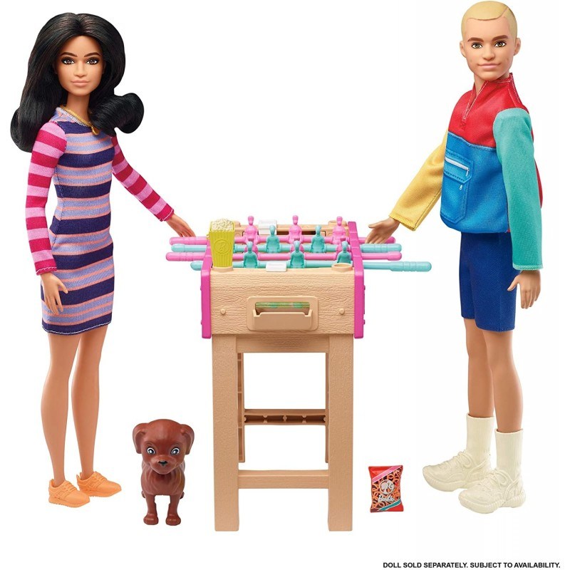 Barbie Επιπλα Mini Playset Game Night Theme