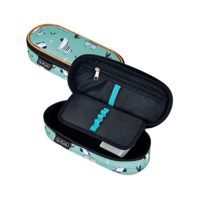 Herlitz Κασετινα Οβαλ Crazy Zebra