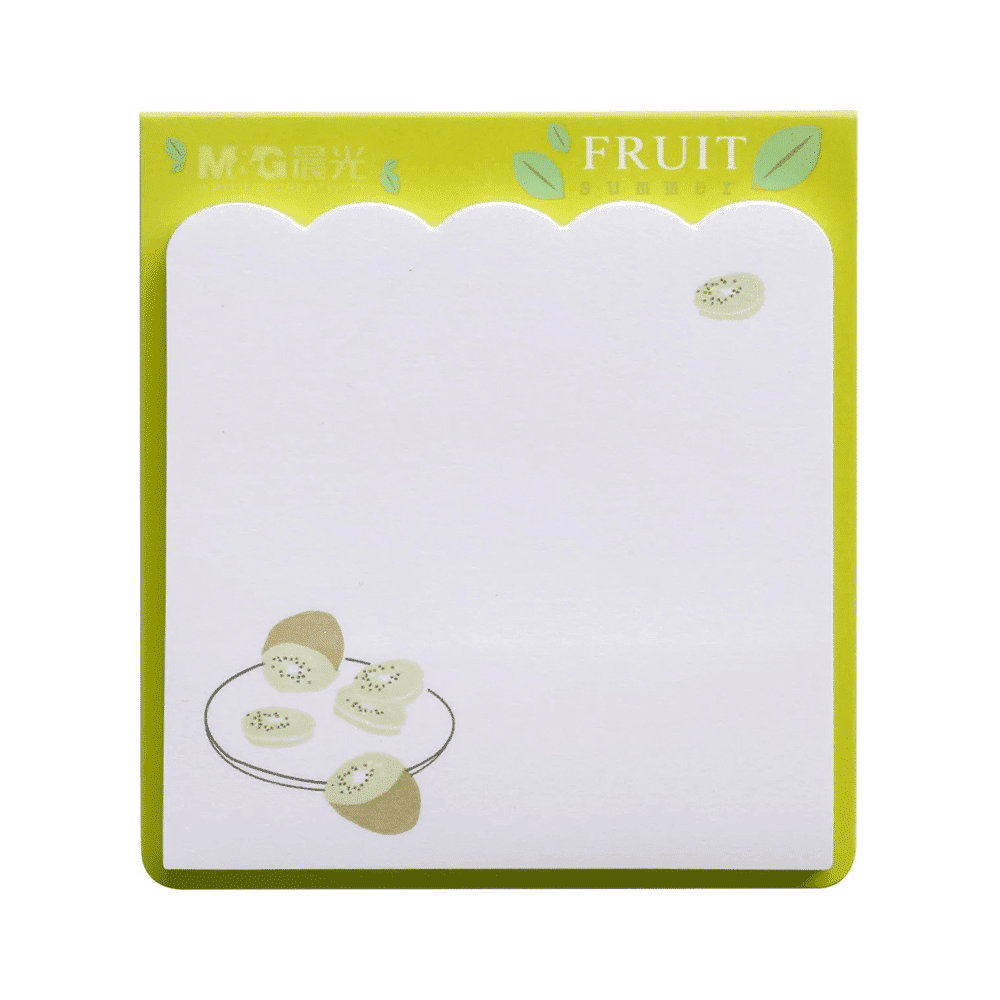 M&Amp;G Αυτοκολλητα Σημειωσεων "Φρουτα" 76Χ76 Εκ