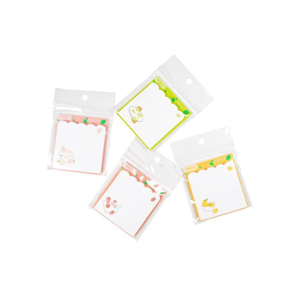 M&Amp;G Αυτοκολλητα Σημειωσεων "Φρουτα" 76Χ76 Εκ