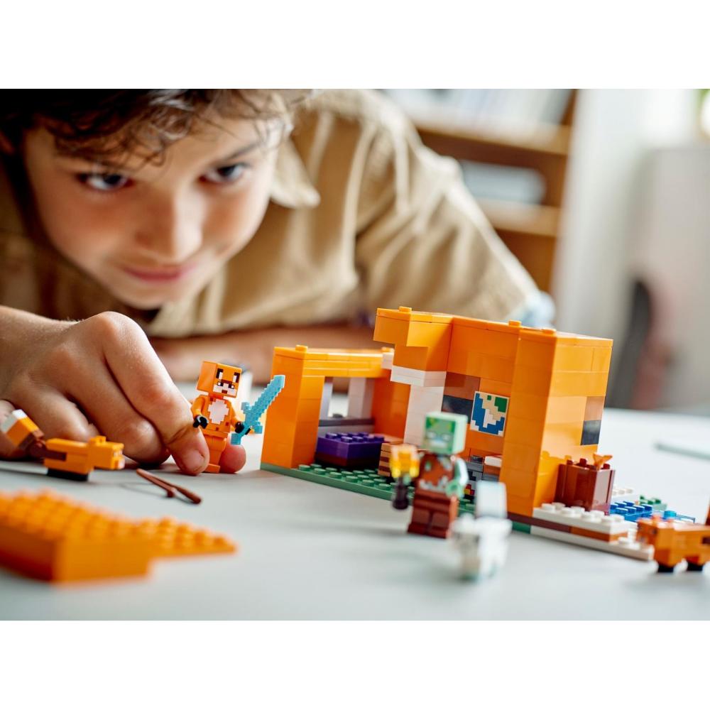 Lego21178 Lego Minecraft Fox Η Καλύβα Των Αλεπούδωνpapell.gr