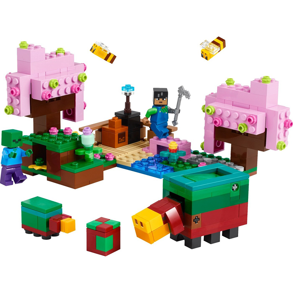 Lego21260 Lego Minecraft Ο Κήπος Με Τις Κερασιέςpapell.gr