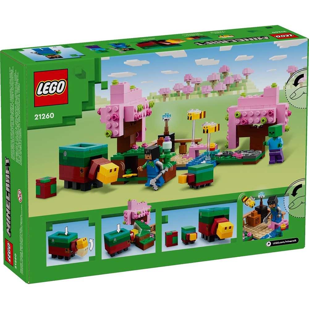 Lego21260 Lego Minecraft Ο Κήπος Με Τις Κερασιέςpapell.gr