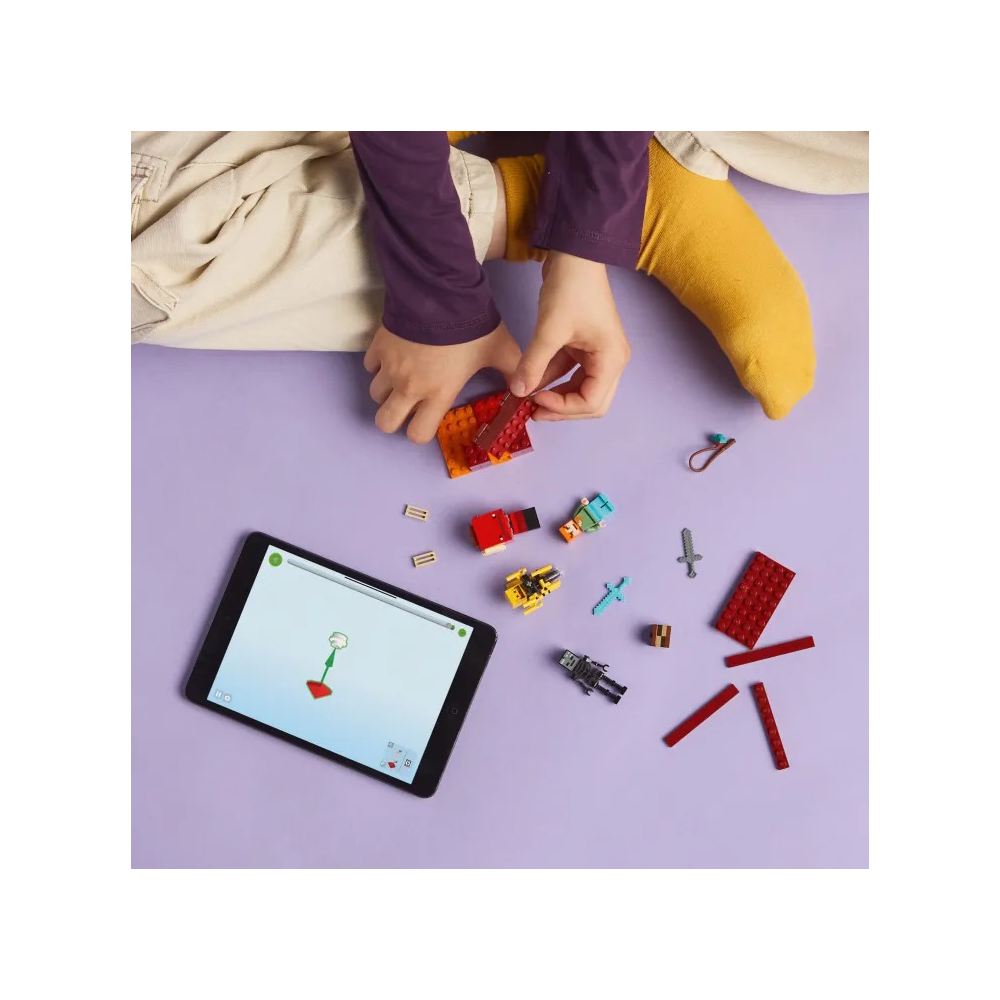 21266 Lego Minecraft Μάχη στη Λάβα του Nether