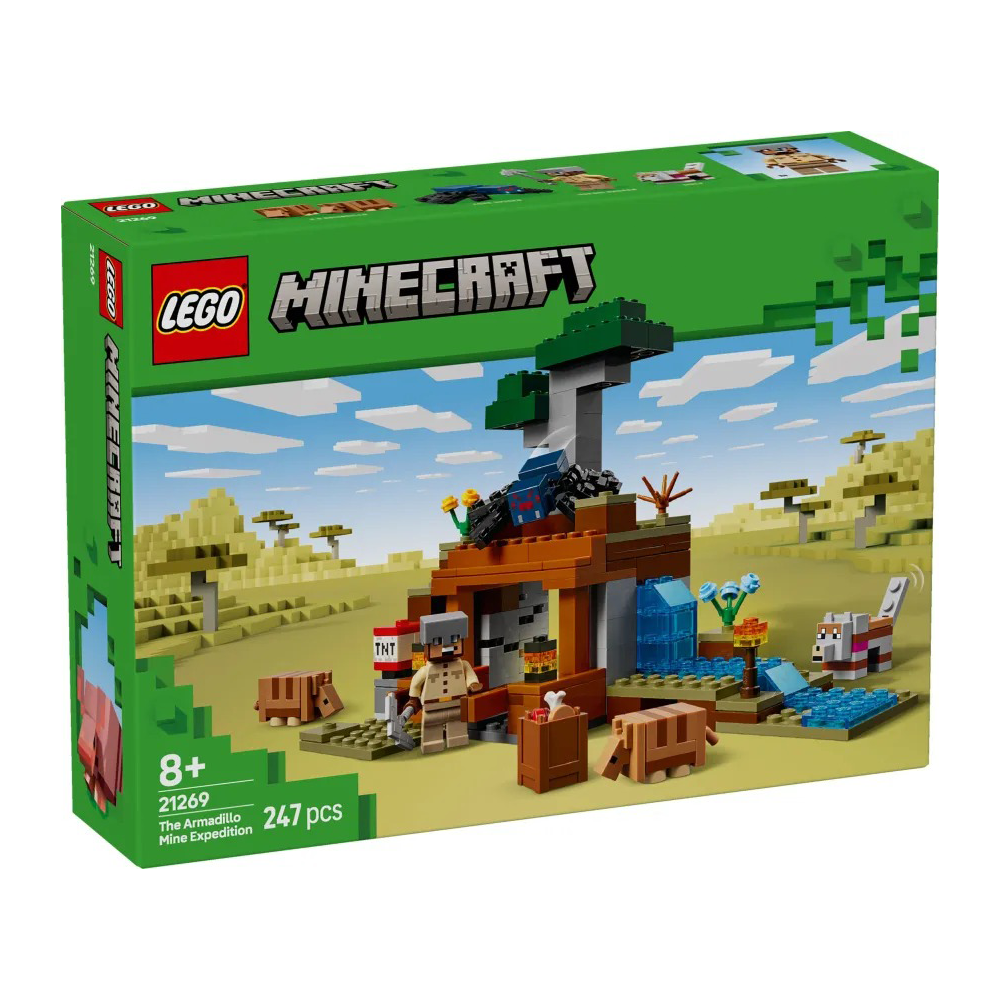 Lego21269 Lego Minecraft The Armadillo Mine Expeditionpapell.gr