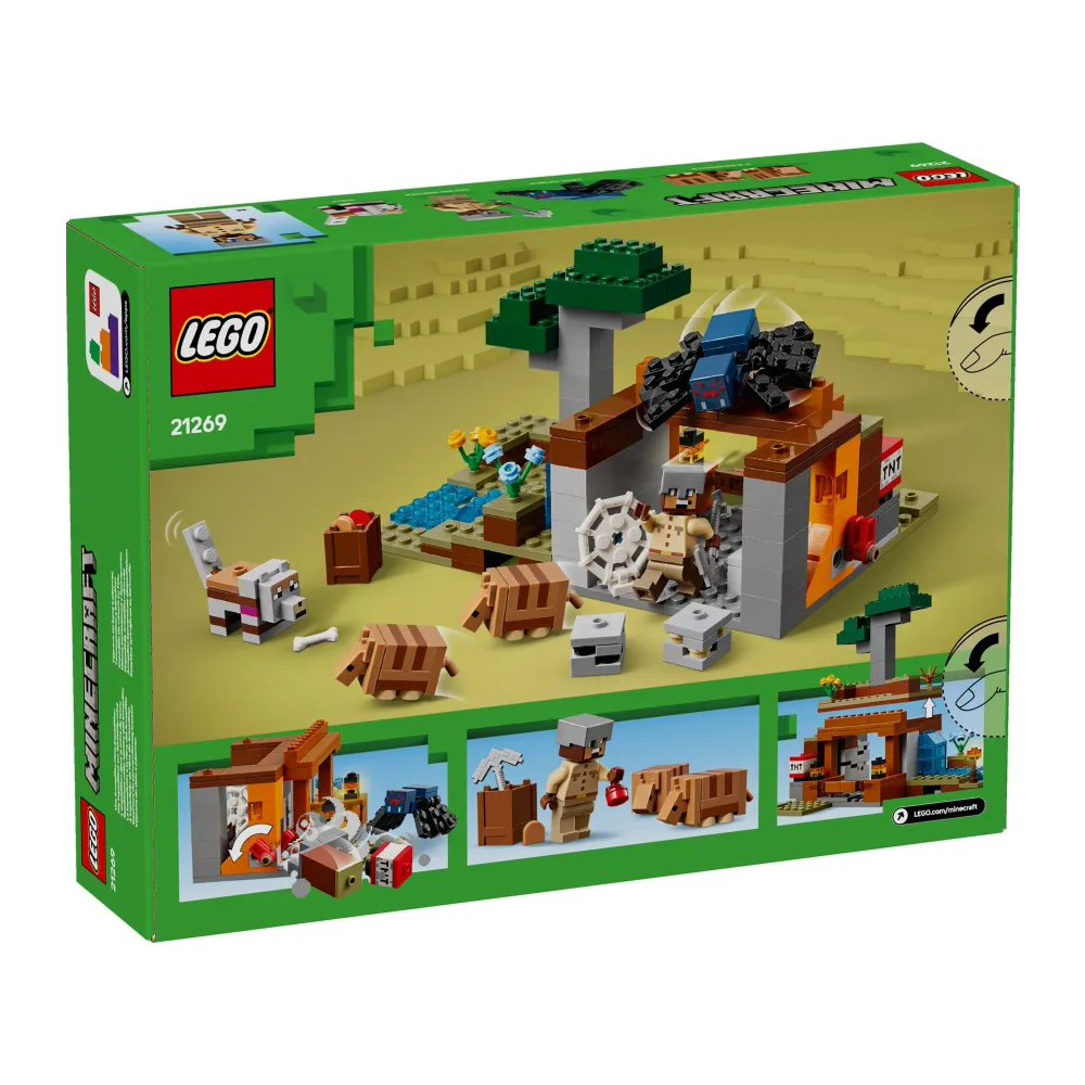 Lego21269 Lego Minecraft The Armadillo Mine Expeditionpapell.gr