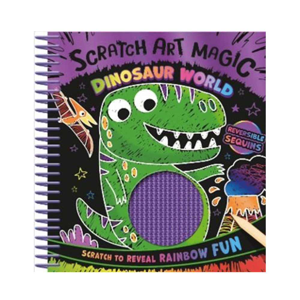 Scratch Art Magic: Dinosaur World