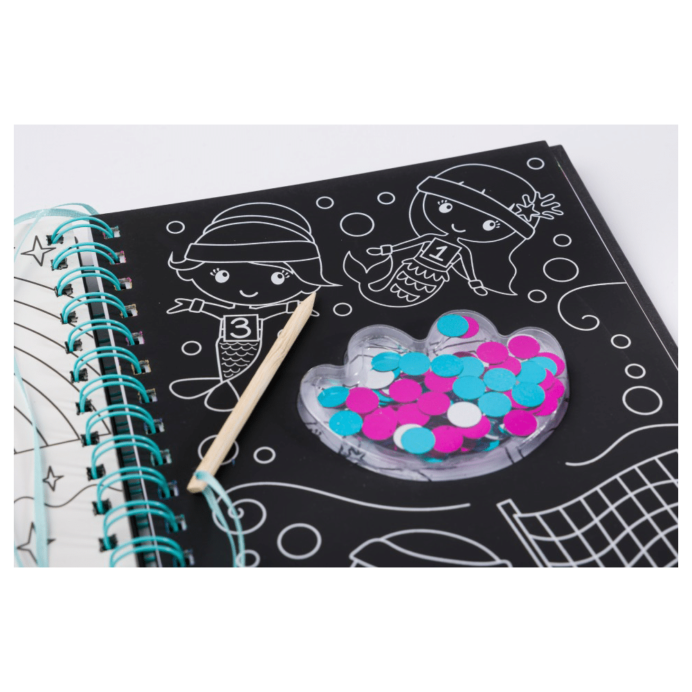 Scratch Art Sparkles: I Love Mermaids