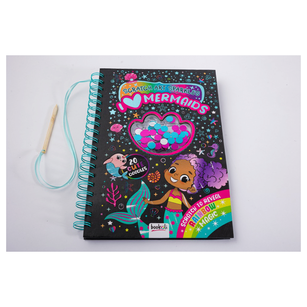 Scratch Art Sparkles: I Love Mermaids