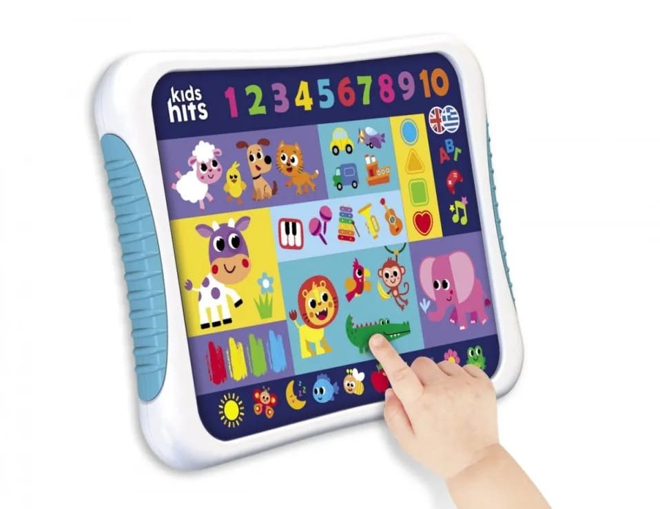 Kids Hits Εκπαιδευτικo Tablet Δiγλωσσο