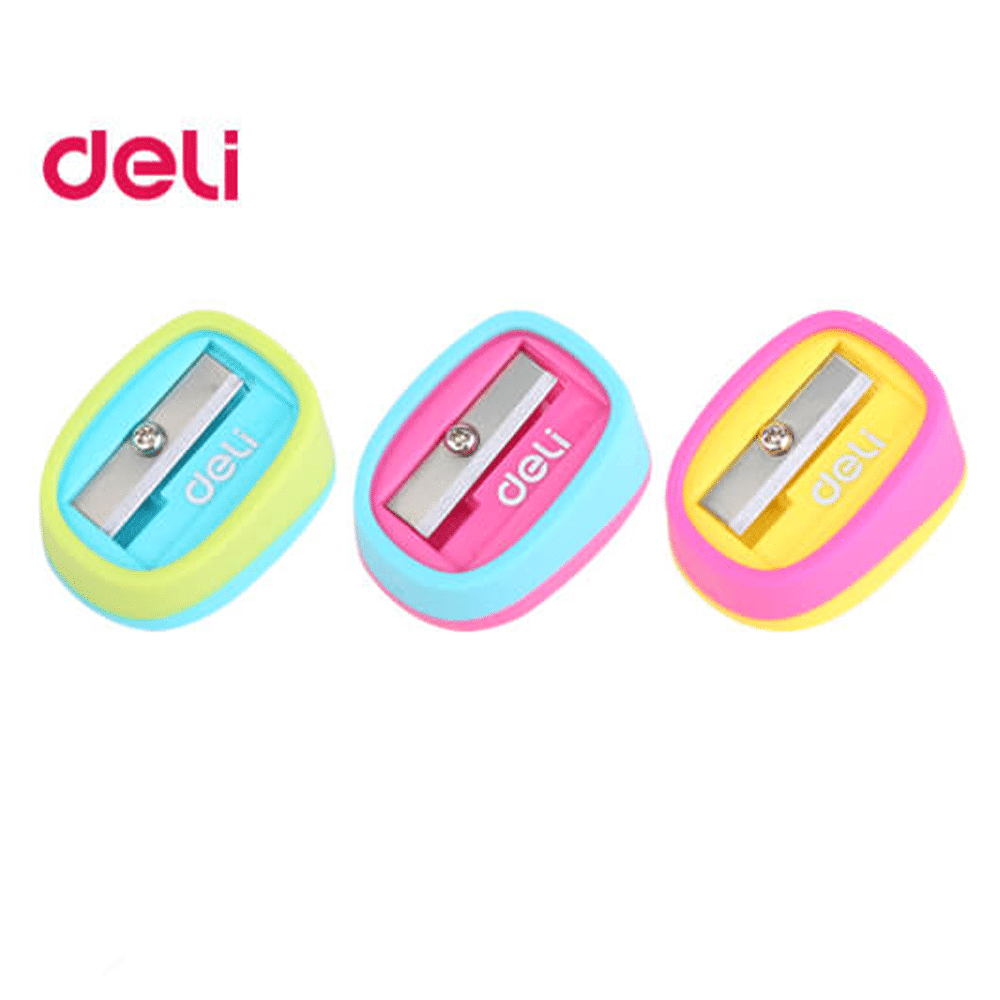 Deli Ξυστρα Μονη Πλαστικη Λαβη Grip 8Mm U-Touch