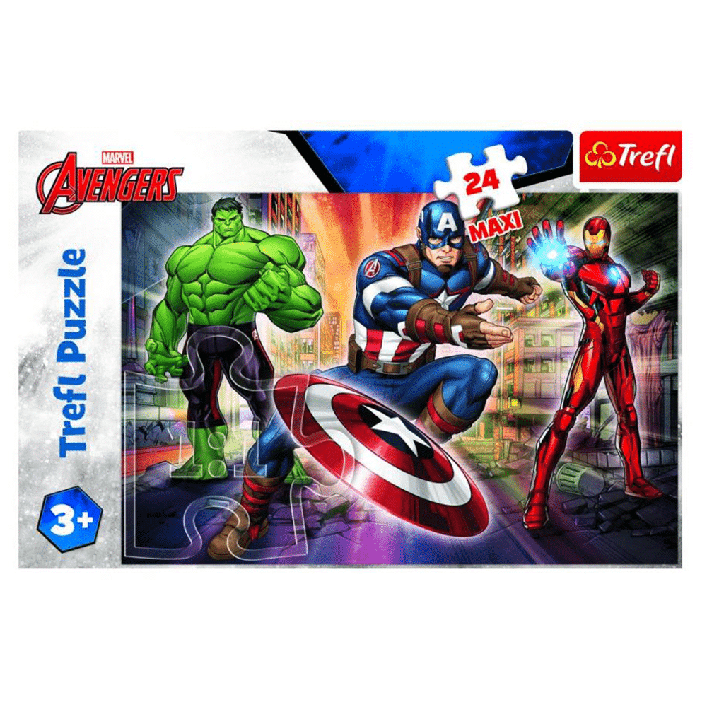 Trefl Puzzle Maxi 24Pcs In The World Of Avengers