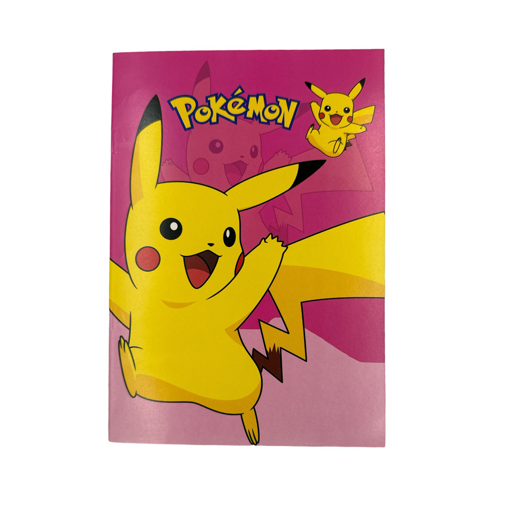 Τετράδιο καρφίτσα Pokemon 20x14 εκ 4 σχέδια 1 τμχ