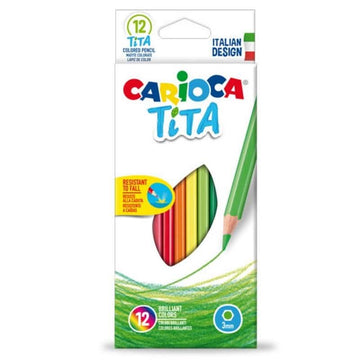 Carioca Tita Ξυλομπογιες 12 Χρωματα