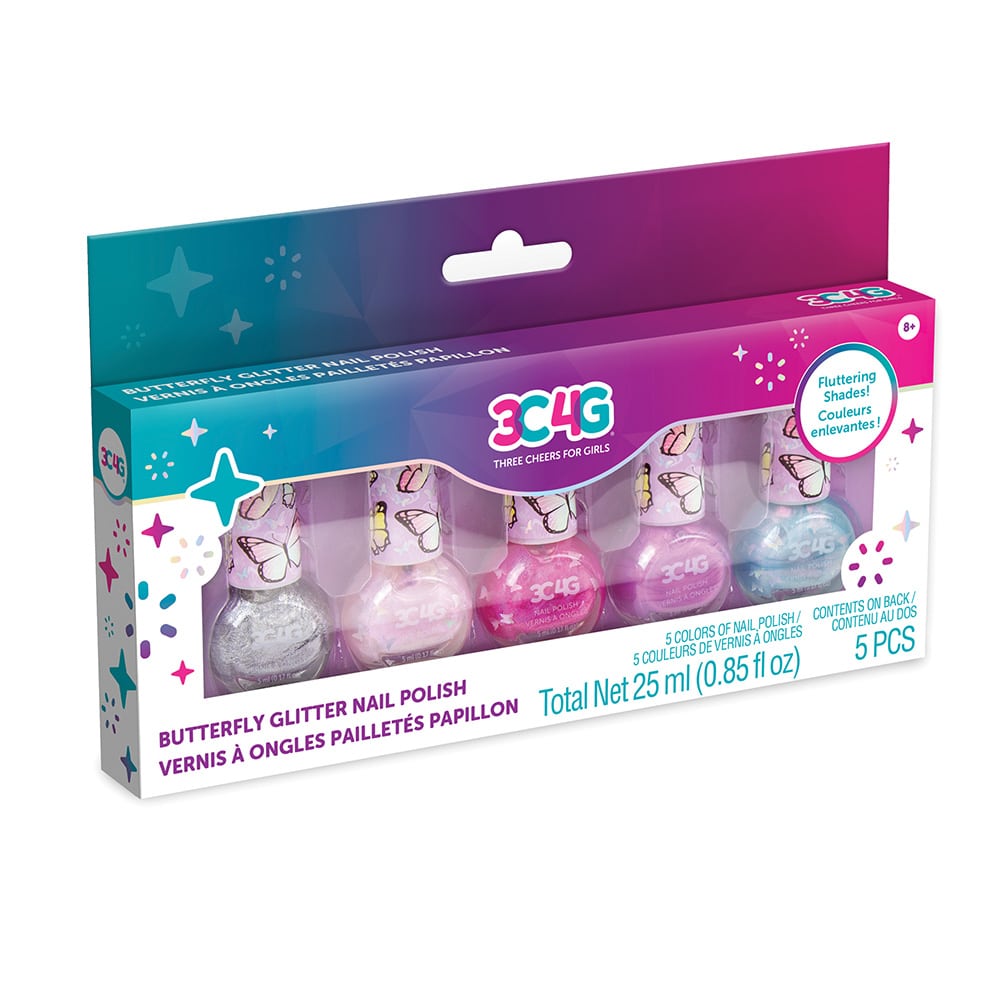 JUST TOYSMake it Real  3C4G Butterfly Glitter Nail Polishpapell.gr