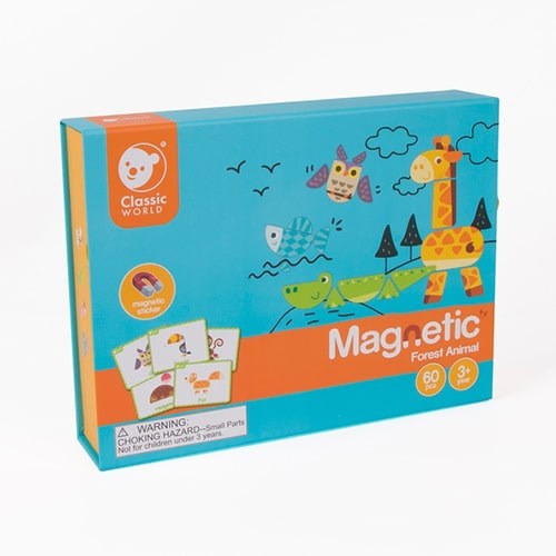Classic World Magnetic Forest Animal – Παιχνιδι Με Μαγνητες Cl20025