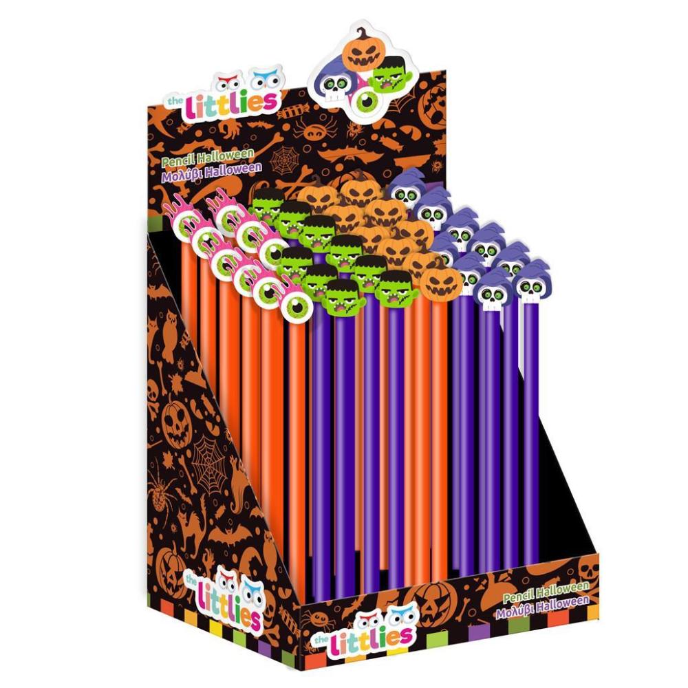 THE LITTLIESΜολύβι Halloween 4 Σχέδια The Littlies 1 Τμχpapell.gr