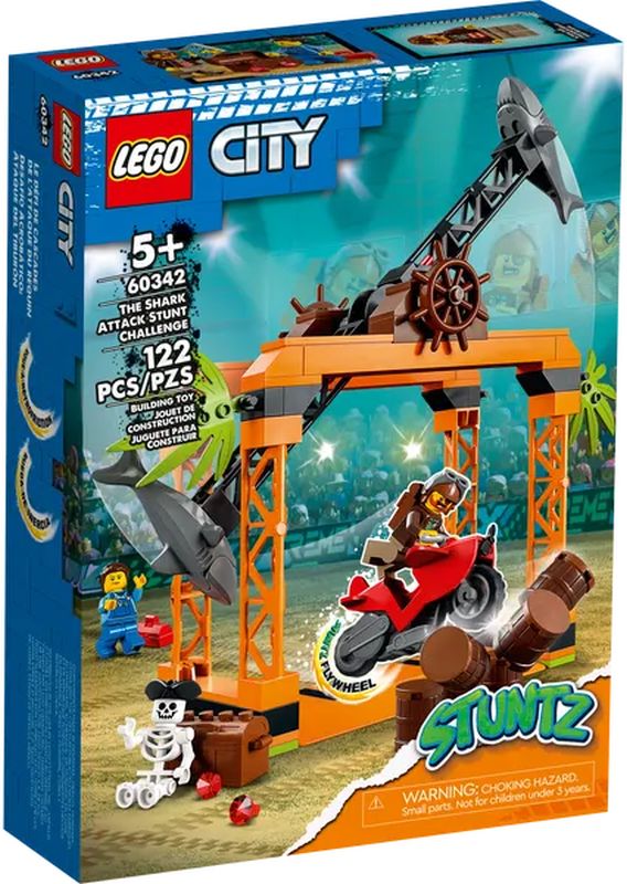 60342 Lego City Stuntz The Shark Attack Stunt Challenge