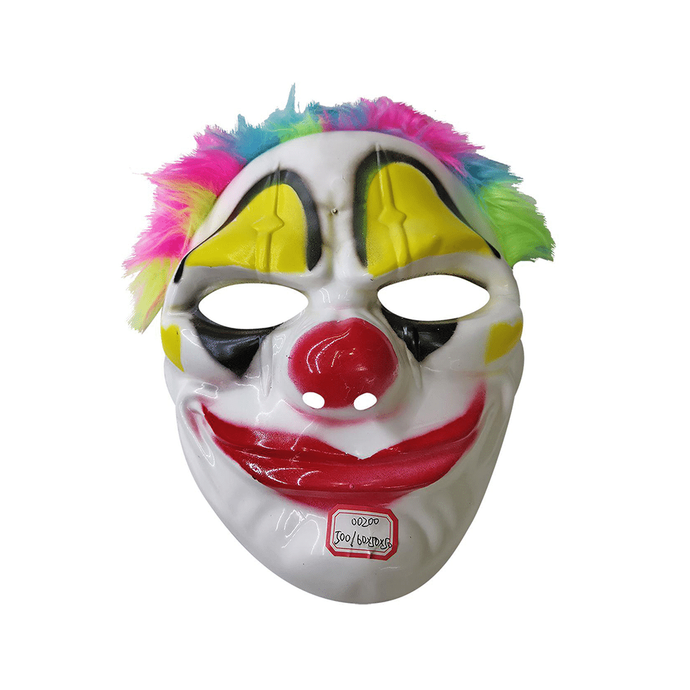 CarnavalistaΜασκα Κλοουν Με Μαλλια Πολυχρωμαpapell.gr