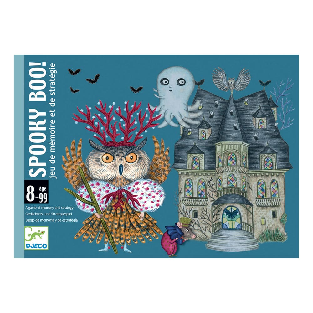 Djeco Επιτραπεζιο Με Καρτες Spooky Boo!