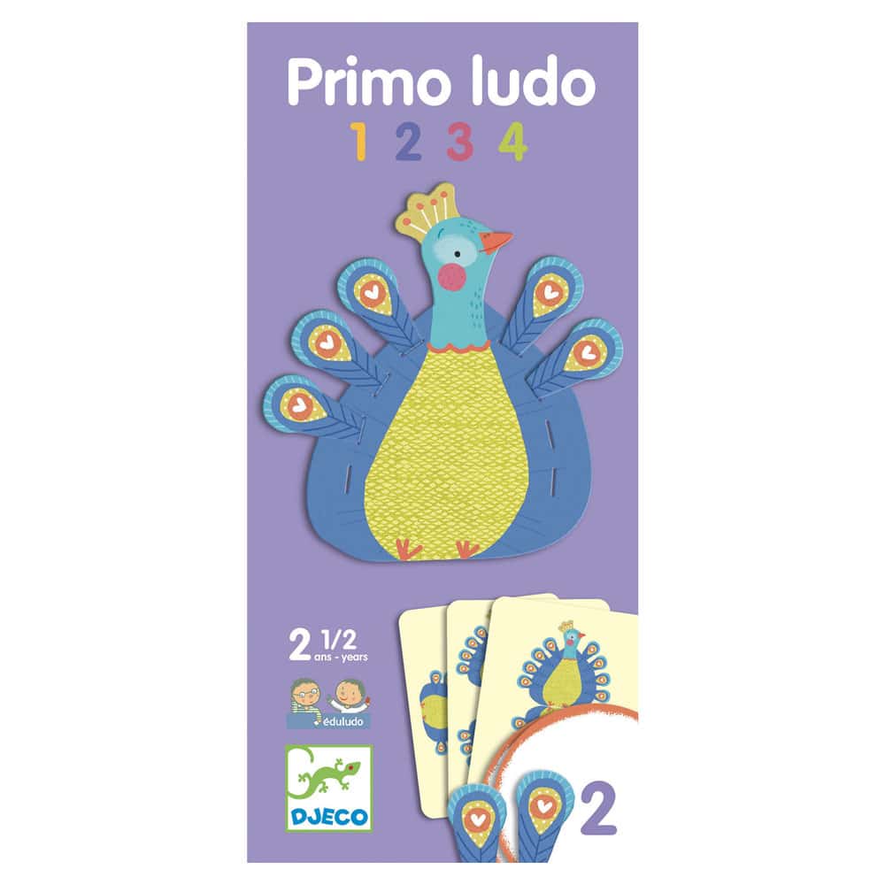 Djeco Επιτραπεζιο Προσχολικο Primo Ludo Μαθαινω Να Μετραω Αριθμοι 1,2,3