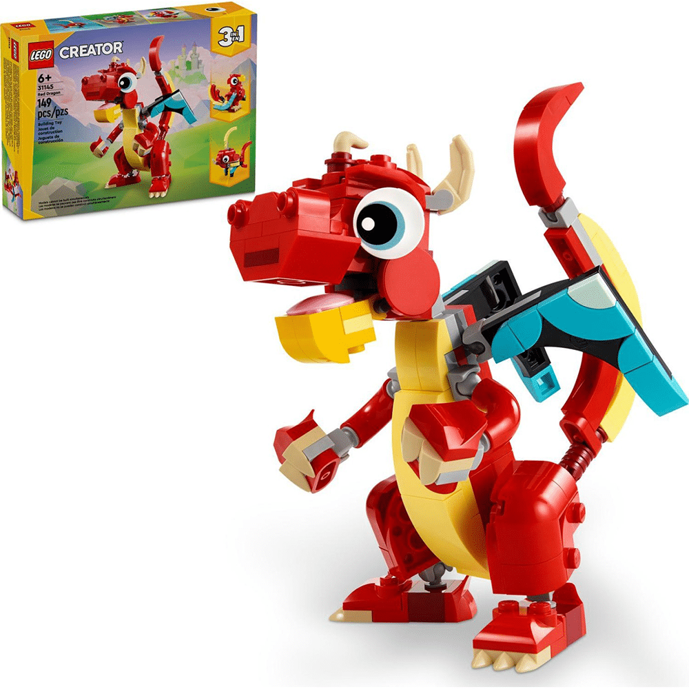 Lego31145 Lego Creator Red Dragonpapell.gr