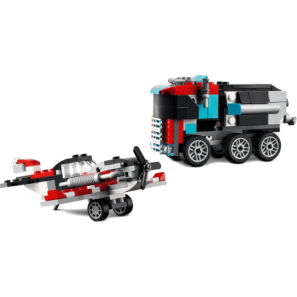 Lego31146 Lego Creator 3 In 1 Flatbed Truck With Helicopterpapell.gr