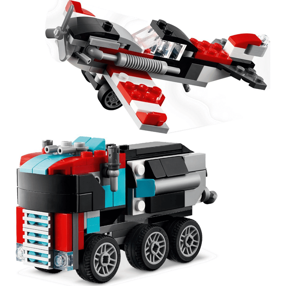 Lego31146 Lego Creator 3 In 1 Flatbed Truck With Helicopterpapell.gr