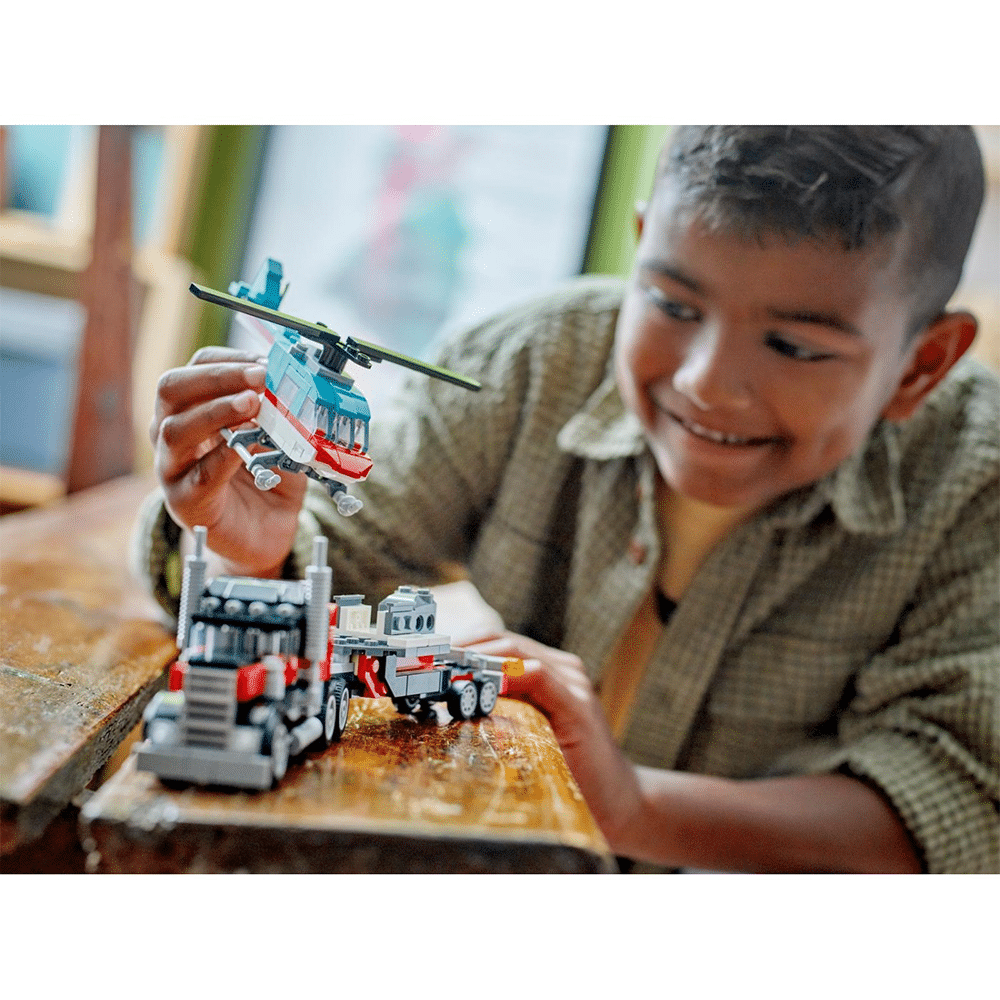 Lego31146 Lego Creator 3 In 1 Flatbed Truck With Helicopterpapell.gr