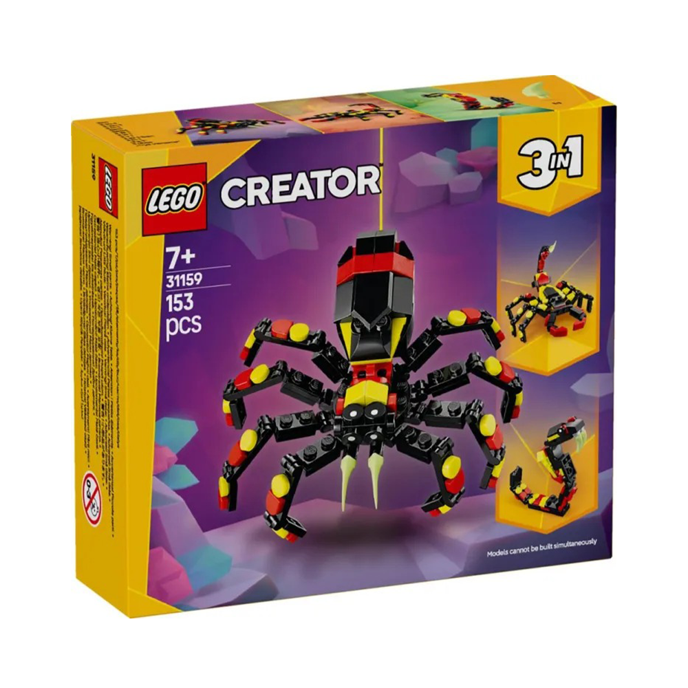 Lego31159 Lego Creator 3in1 Wild Animals: Surprising Spiderpapell.gr