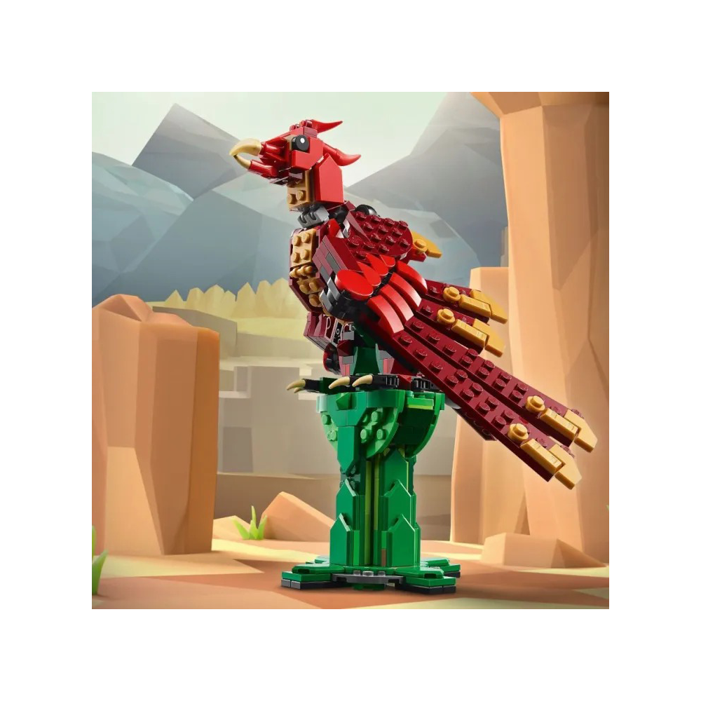 Lego31161 Lego Creator 3in1 Medieval Dragonpapell.gr