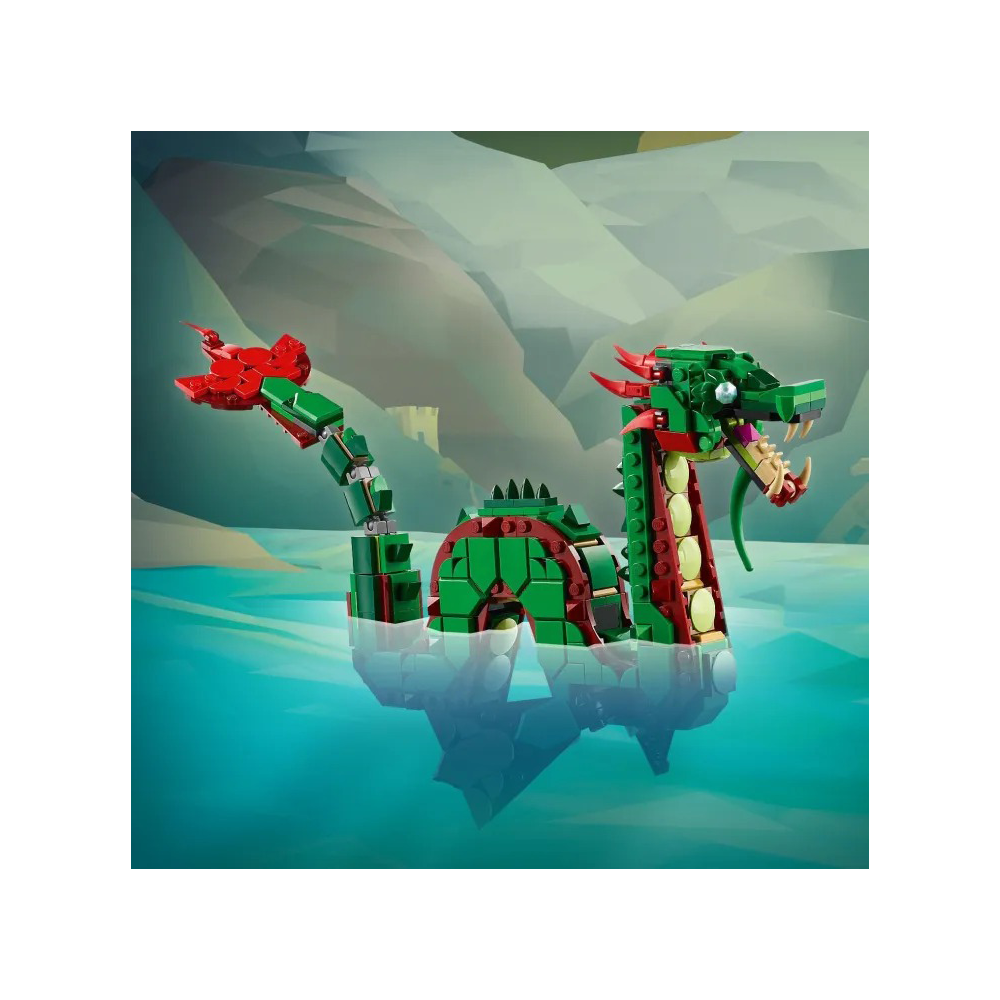 Lego31161 Lego Creator 3in1 Medieval Dragonpapell.gr