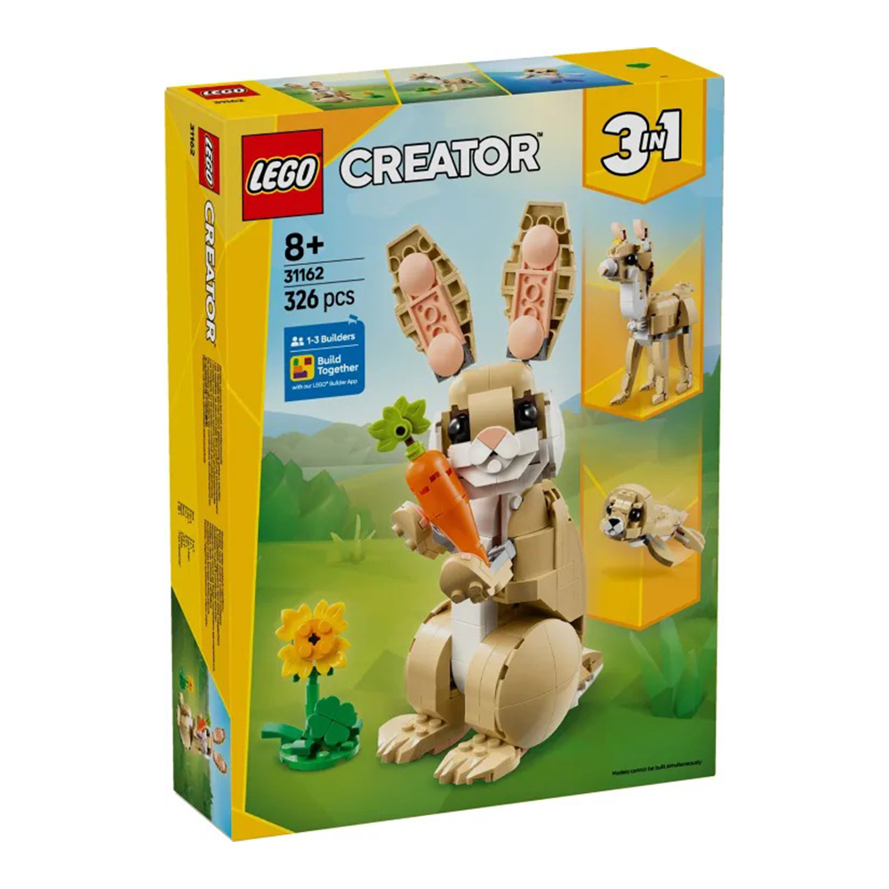 Lego31162 Lego Creator 3in1 Cute Bunnypapell.gr