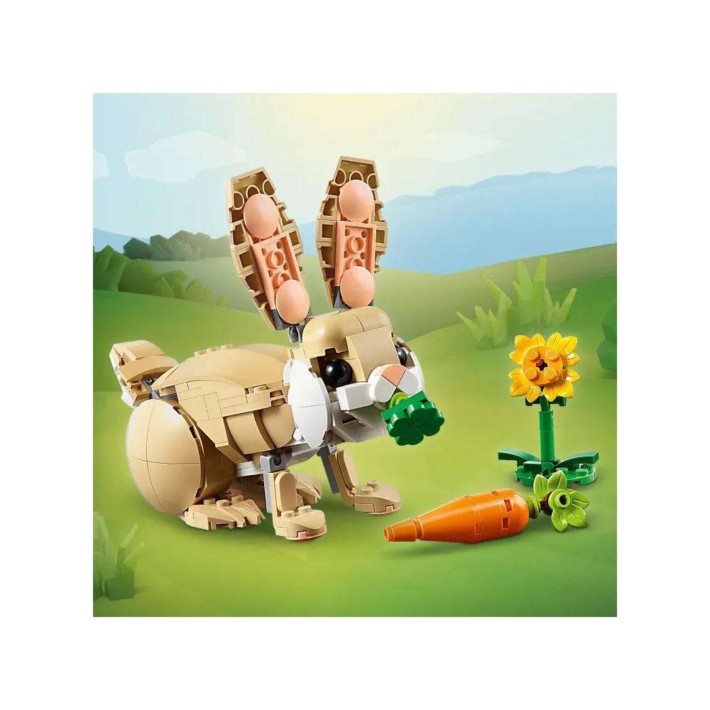 Lego31162 Lego Creator 3in1 Cute Bunnypapell.gr