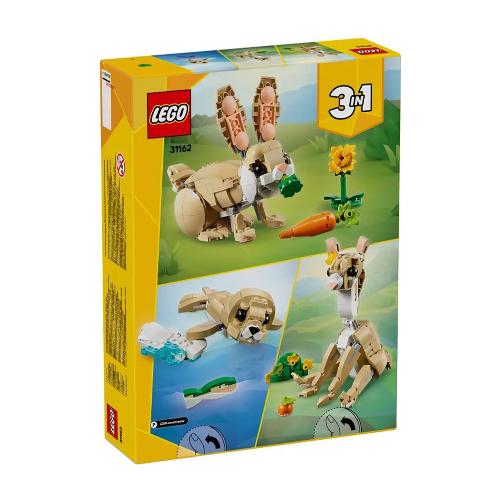 Lego31162 Lego Creator 3in1 Cute Bunnypapell.gr