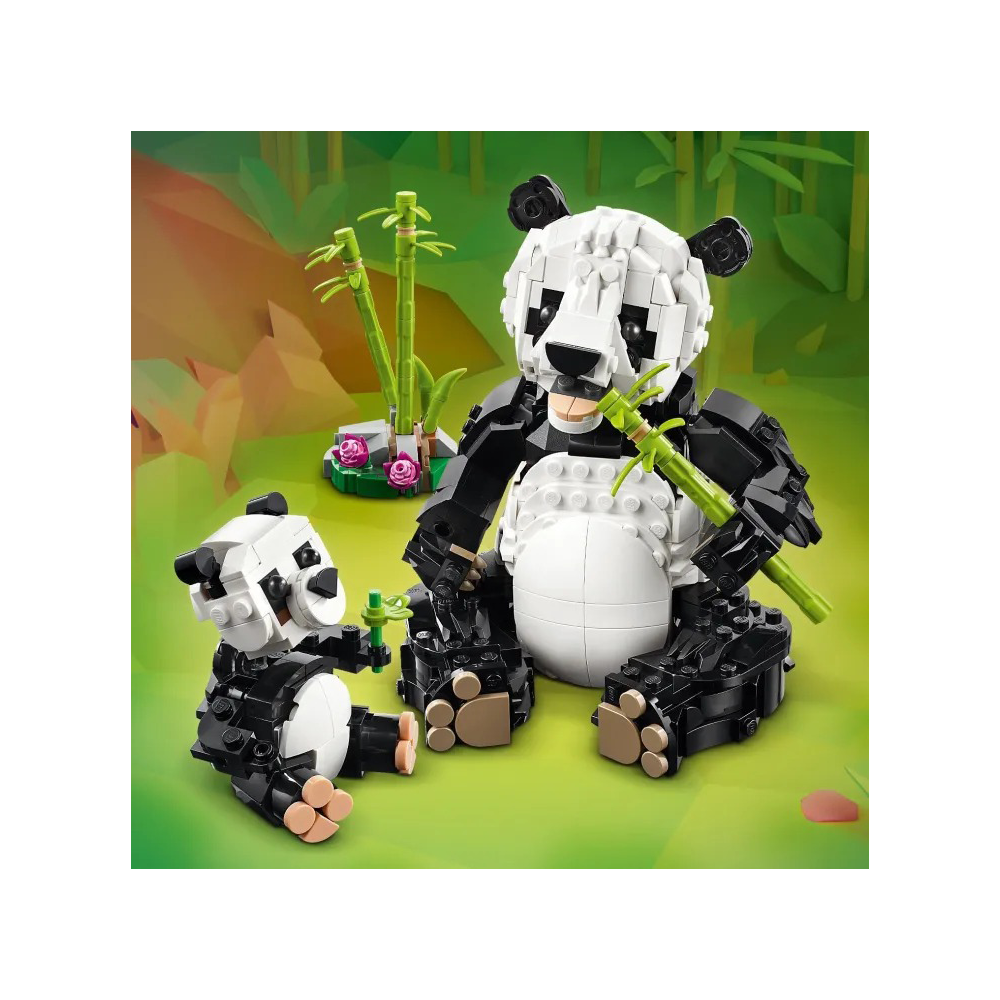 Lego31165 Lego Creator 3in1 Wild Animals: Panda Familypapell.gr