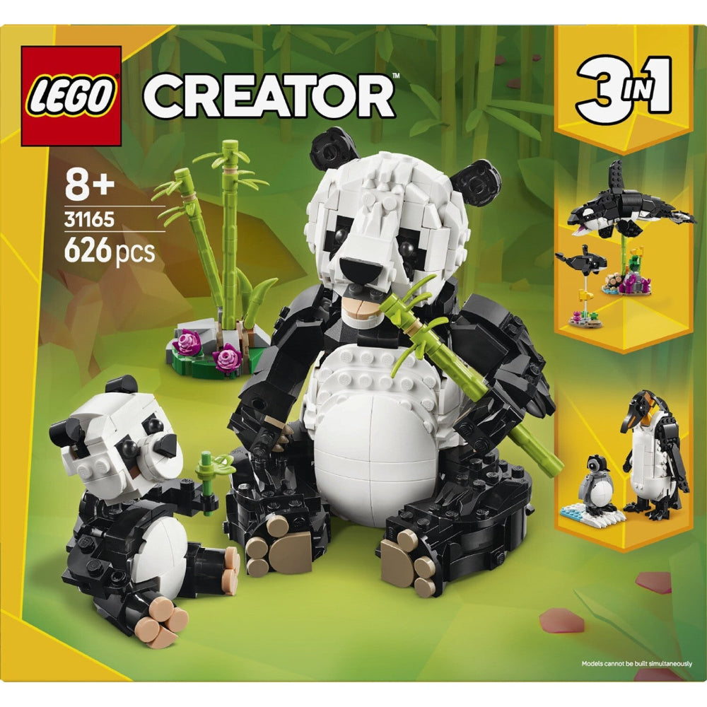 Lego31165 Lego Creator 3in1 Wild Animals: Panda Familypapell.gr