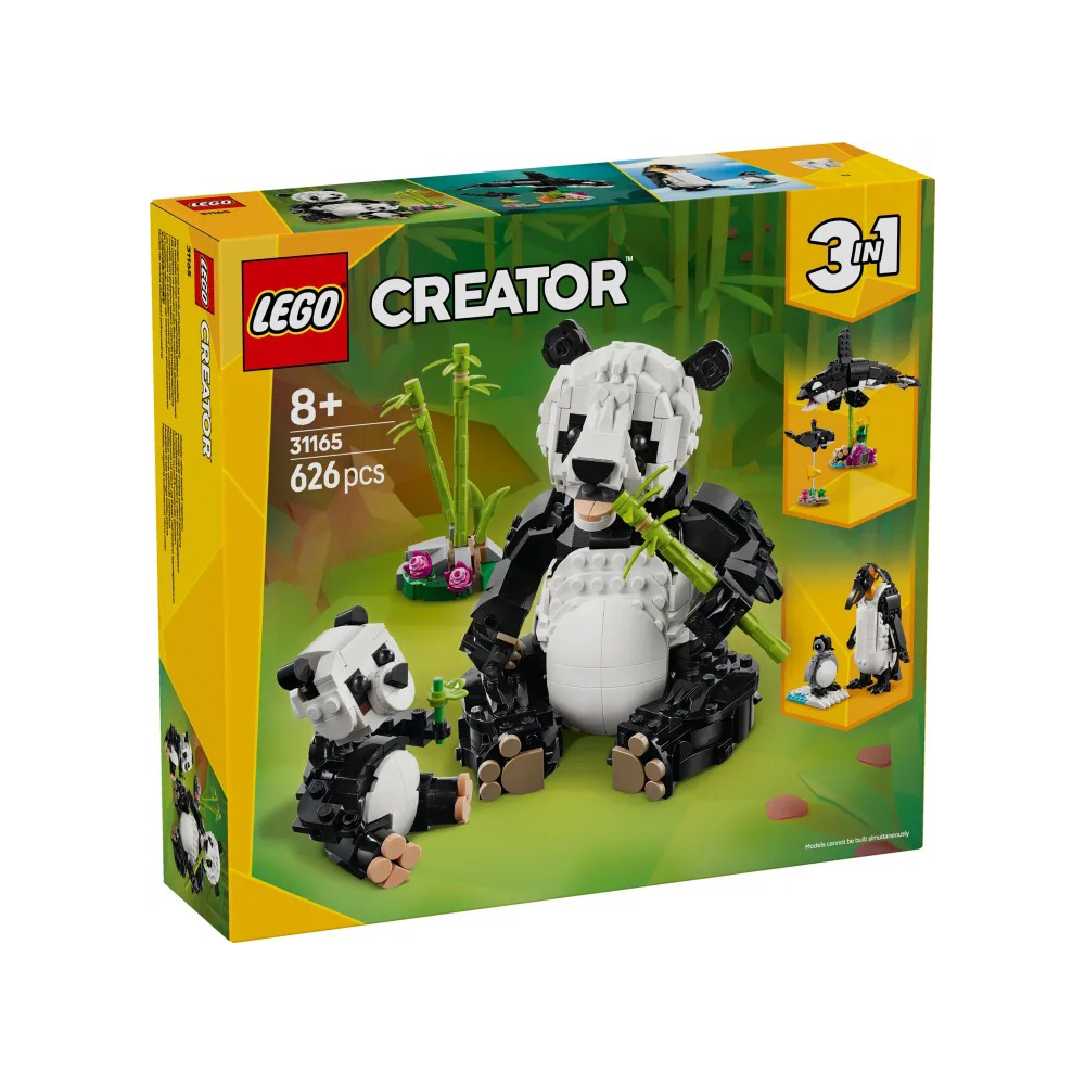 Lego31165 Lego Creator 3in1 Wild Animals: Panda Familypapell.gr