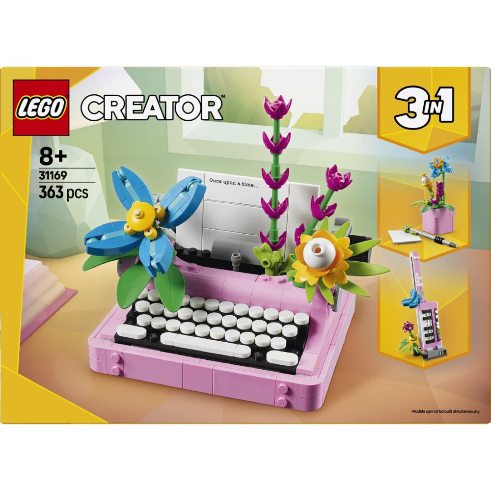Lego31169 Lego Creator Typewriter With Flowerspapell.gr
