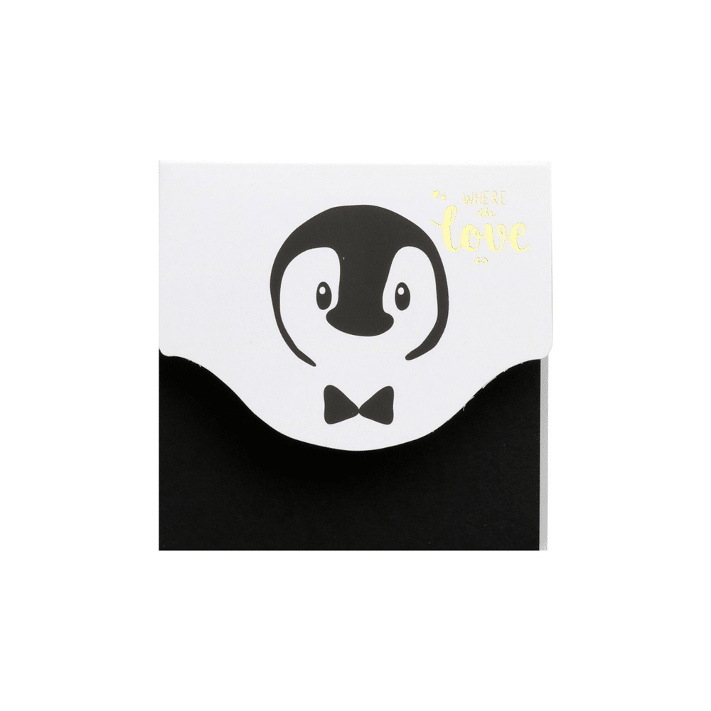 Αυτοκολλητο Χαρτακι Μαυρο Aboyt Love 76X76 Εκ 80 Φυλλα