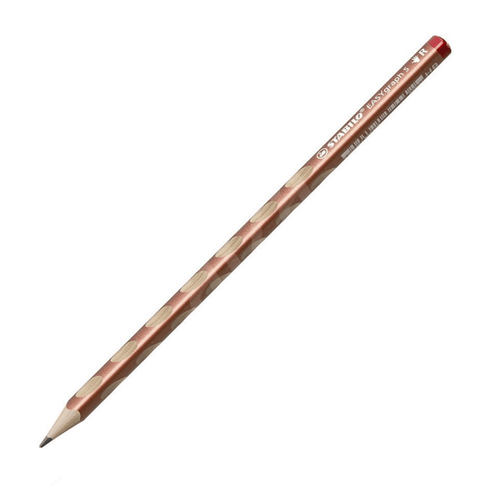 StabiloΜολυβι Stabilo Easygraph Hb Για Δεξιοχειρες Μεταλλικο Μπρονζεpapell.gr