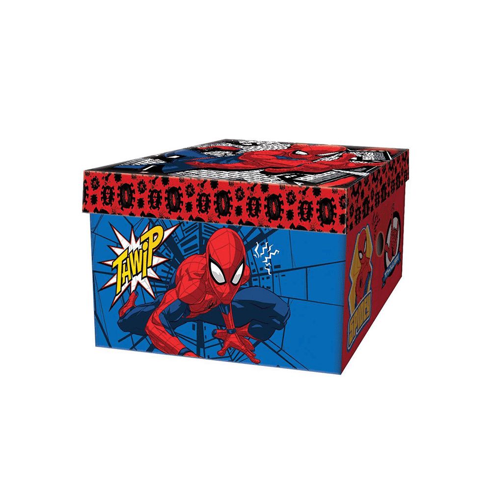 Κουτι Αποθηκευσης Απο Χαρτονι 33Χ24Χ18Εκ Spiderman
