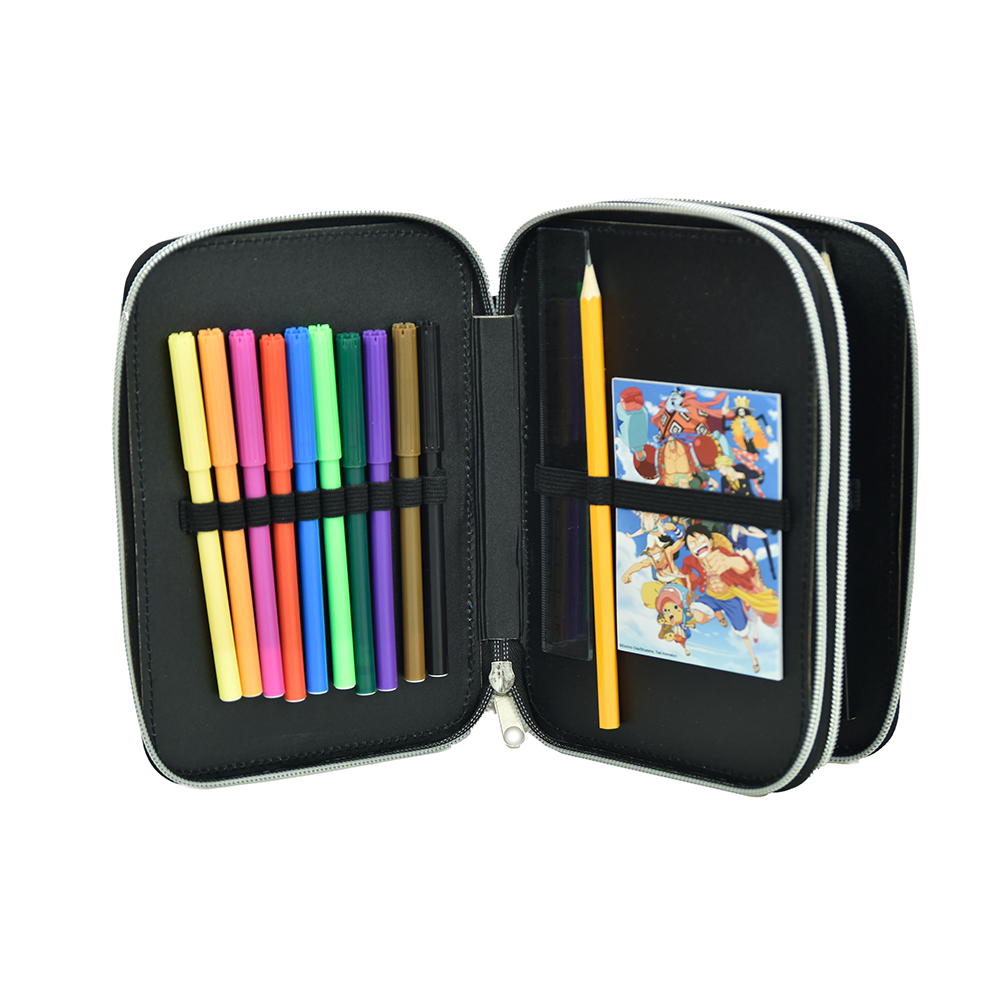 GIMGim Κασετίνα Διπλή Γεμάτη One Piece Luffypapell.gr