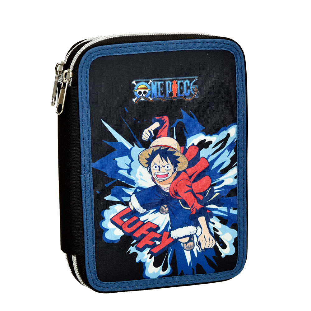 GIMGim Κασετίνα Διπλή Γεμάτη One Piece Luffypapell.gr