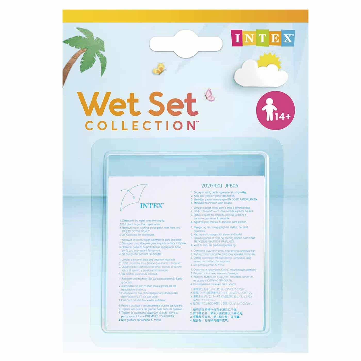 Intex Μπαλωμα Φουσκωτου Σετ 6Τμχ