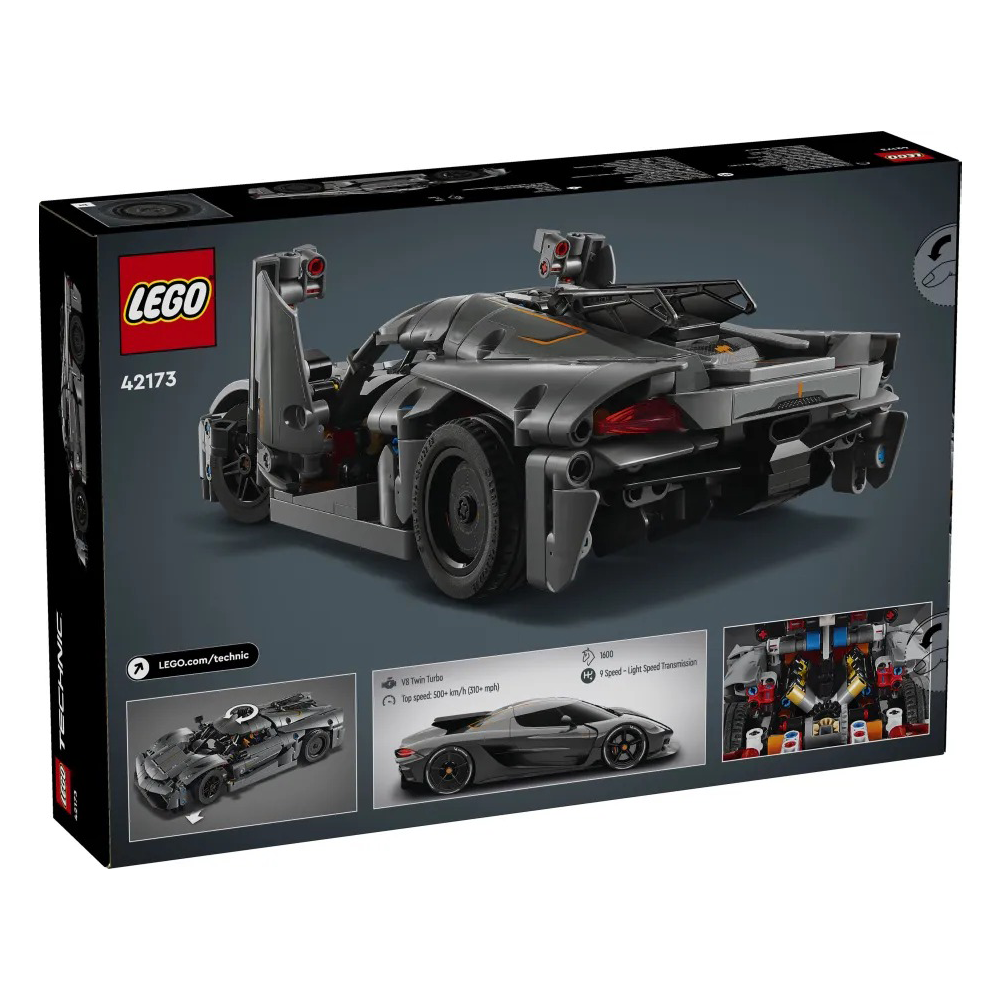 Lego42173 Lego Technic Koenigsegg Jesko Absolut Grey Hypercarpapell.gr