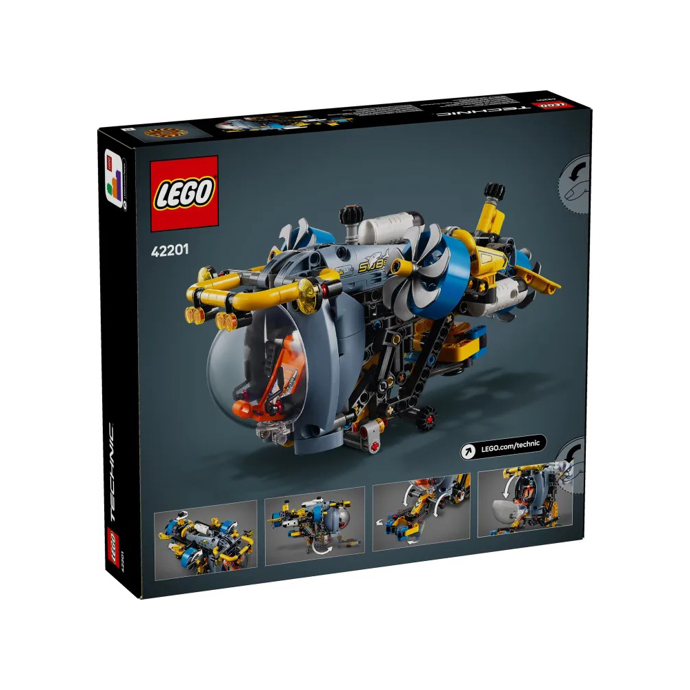 Lego42201 Lego Technic Deep-Sea Research Submarinepapell.gr
