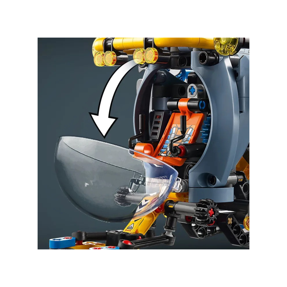 Lego42201 Lego Technic Deep-Sea Research Submarinepapell.gr